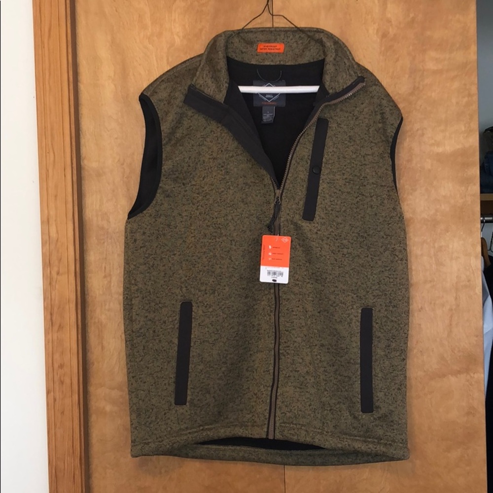 NWT Brown Outdoor Vest